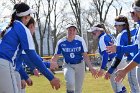 Softball vs UMD  Wheaton College Softball vs U Mass Dartmouth. - Photo by Keith Nordstrom : Wheaton, Softball